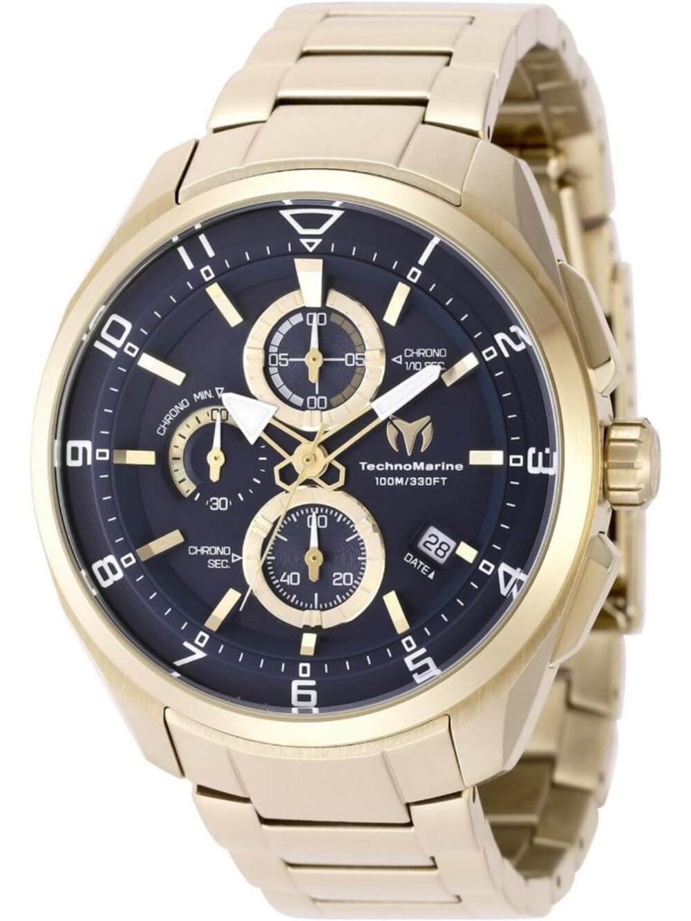 Stylish Men's Quartz Watch, Ocean-Inspired Design, Water-Resistant, Durable